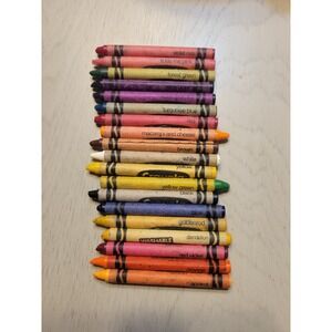 Crayola Binney & Smith Vintage Lot Made In USA Crayons
